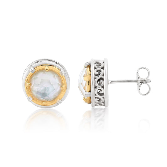 Anatoli Collection Mother of Pearl Earrings (lg)