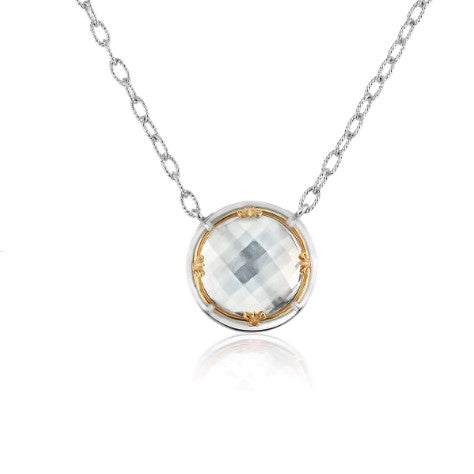 Anatoli Collection Round Rock Crystal Pendant