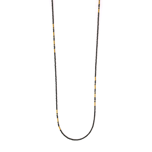 Bernd Wolf Collection "Landelon" Black Spinel Necklace