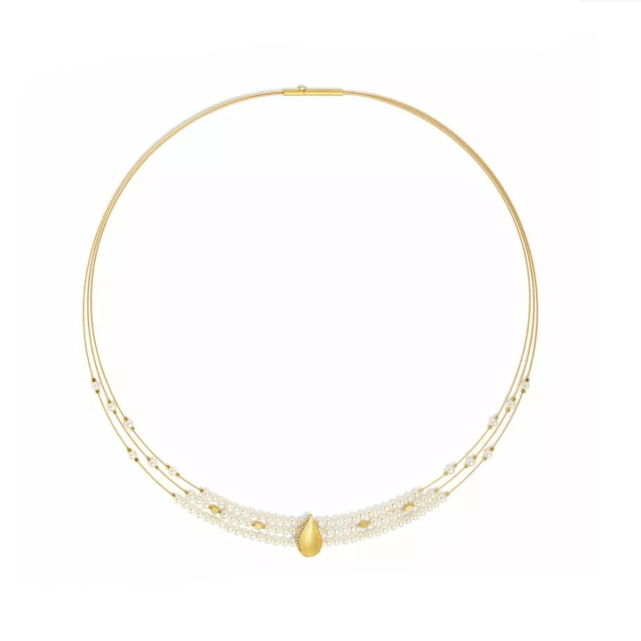 Bernd Wolf Collection "Aquena" Pearl Necklace