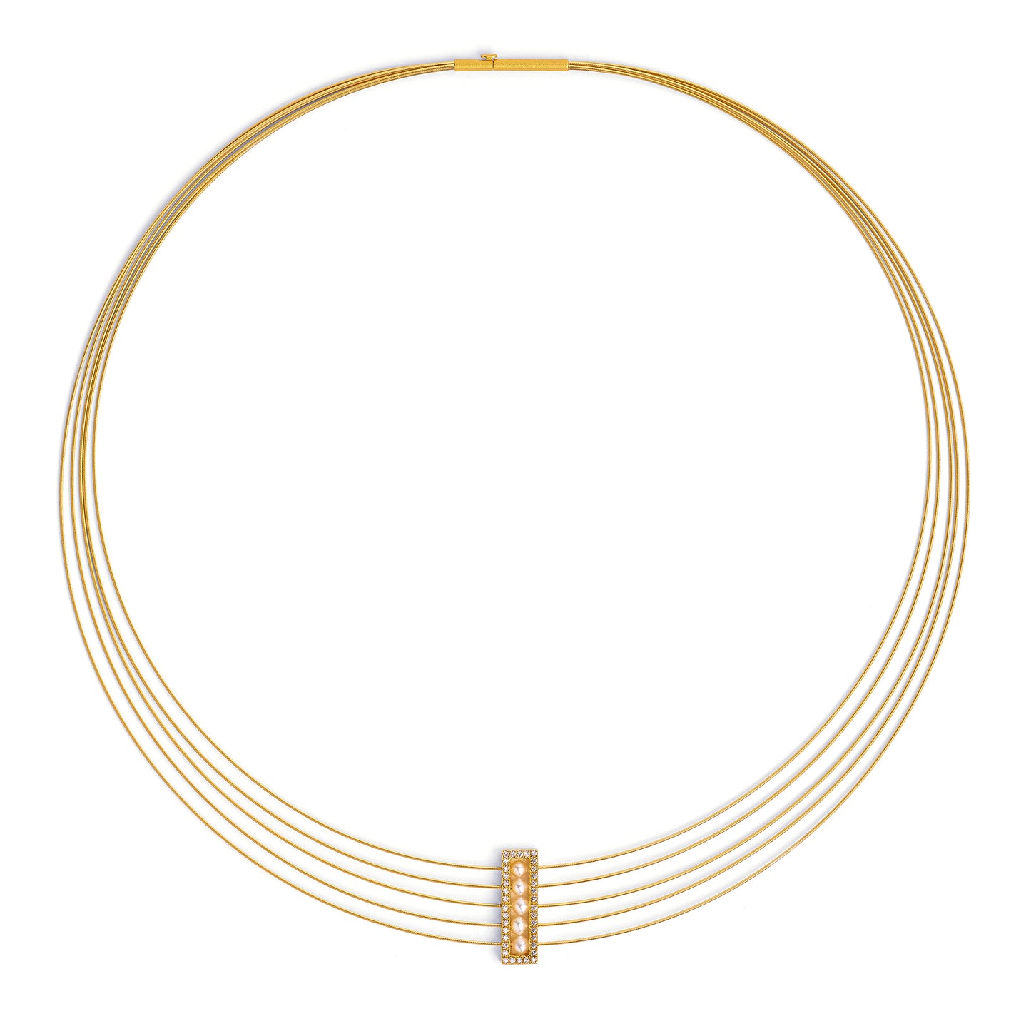 Bernd Wolf Collection "Abegale" Pearl Necklace
