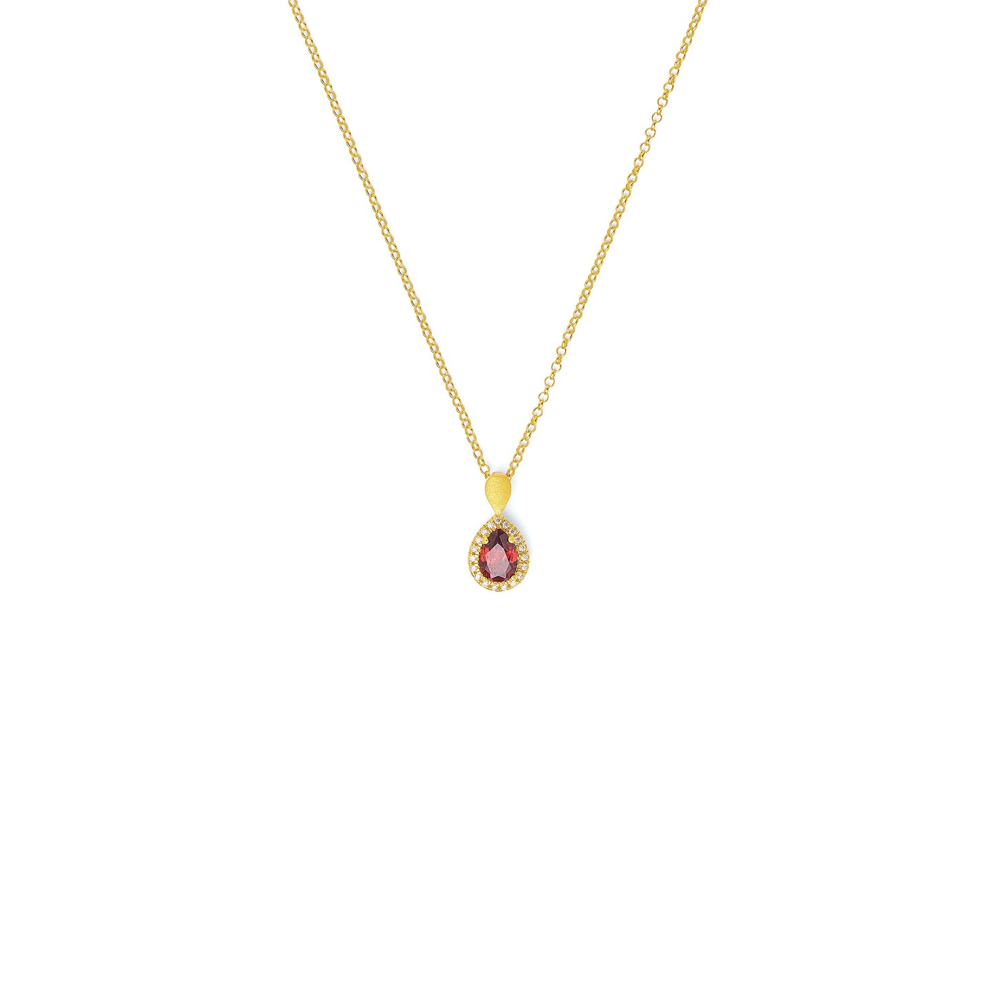 Bernd Wolf Collection "Antoinette" Garnet Necklace