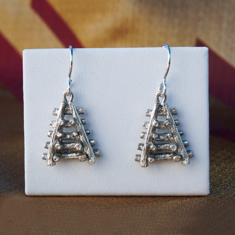 Tim & Mabel Levee Bonfire Earrings