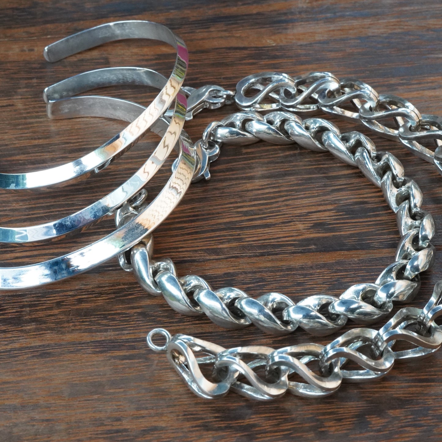 Tim & Mabel Wide Triangle Cuff Bracelet