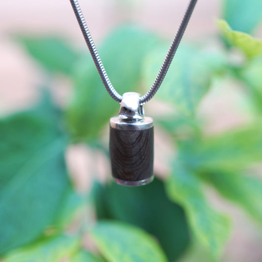 Tim & Mabel Cypress Half Barrel Pendant (sm)