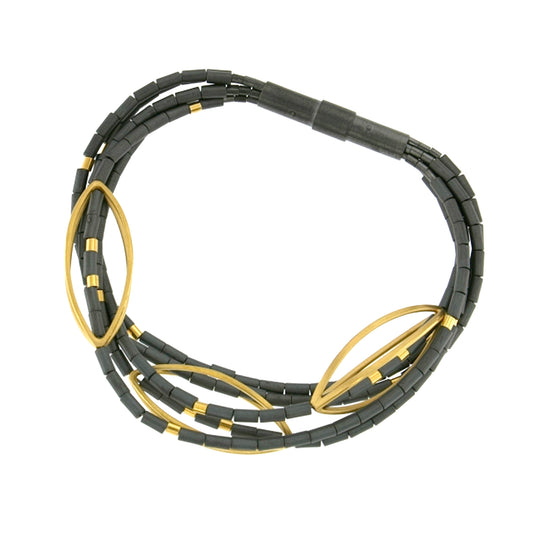 Mysterium Collection Vermeil & Hematite Bracelet