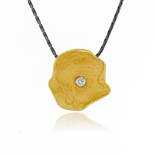 Mysterium Collection Black & Gold Necklace