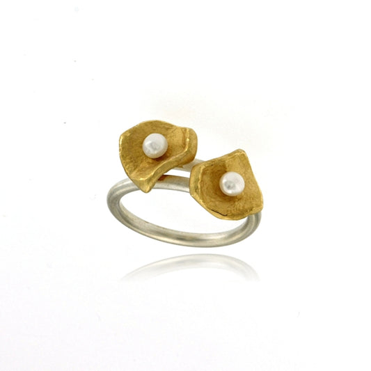 Mysterium Collection Vermeil Pearl  Ring