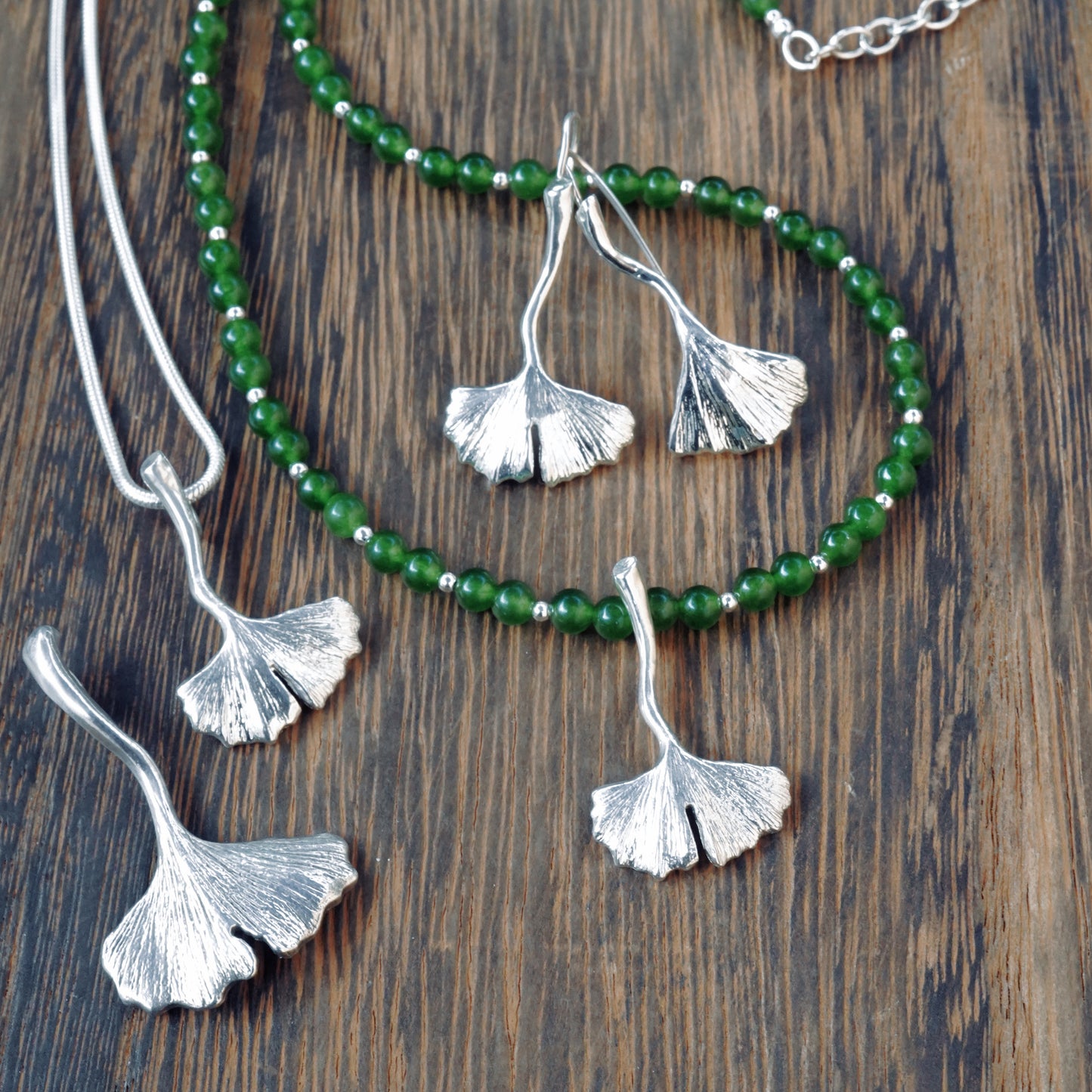 Tim & Mabel Ginkgo Earrings
