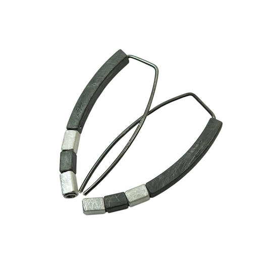 Mysterium Collection Sterling & Oxidized Earrings
