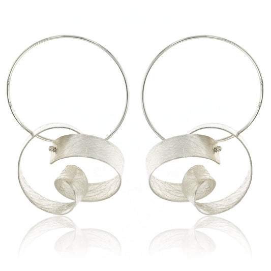 Mysterium Collection Sterling "Pretzel" Earrings (med)