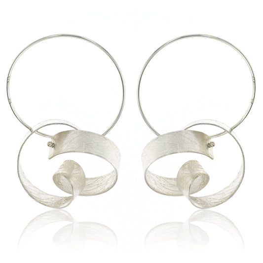 Mysterium Collection Sterling "Pretzel" Earrings (med)