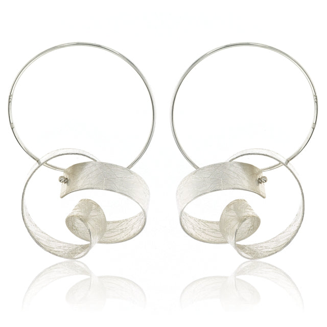 Mysterium Collection Sterling "Pretzel" Earrings (med)