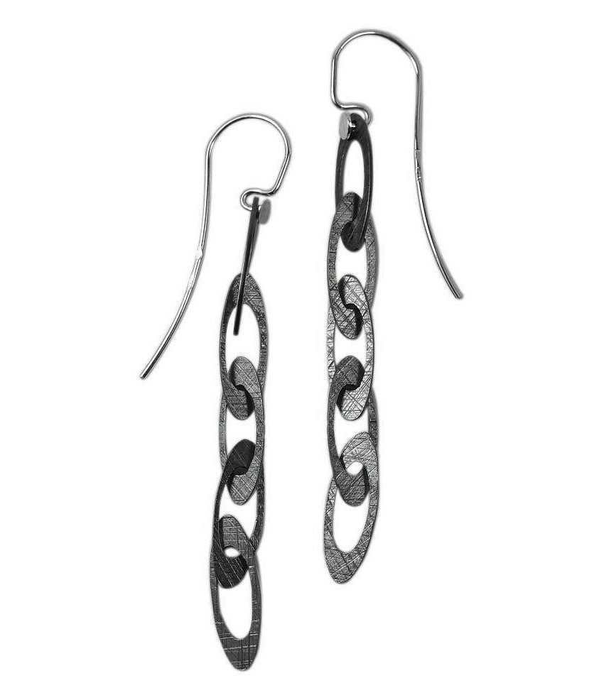 Mysterium Collection Open Link Sterling Earrings