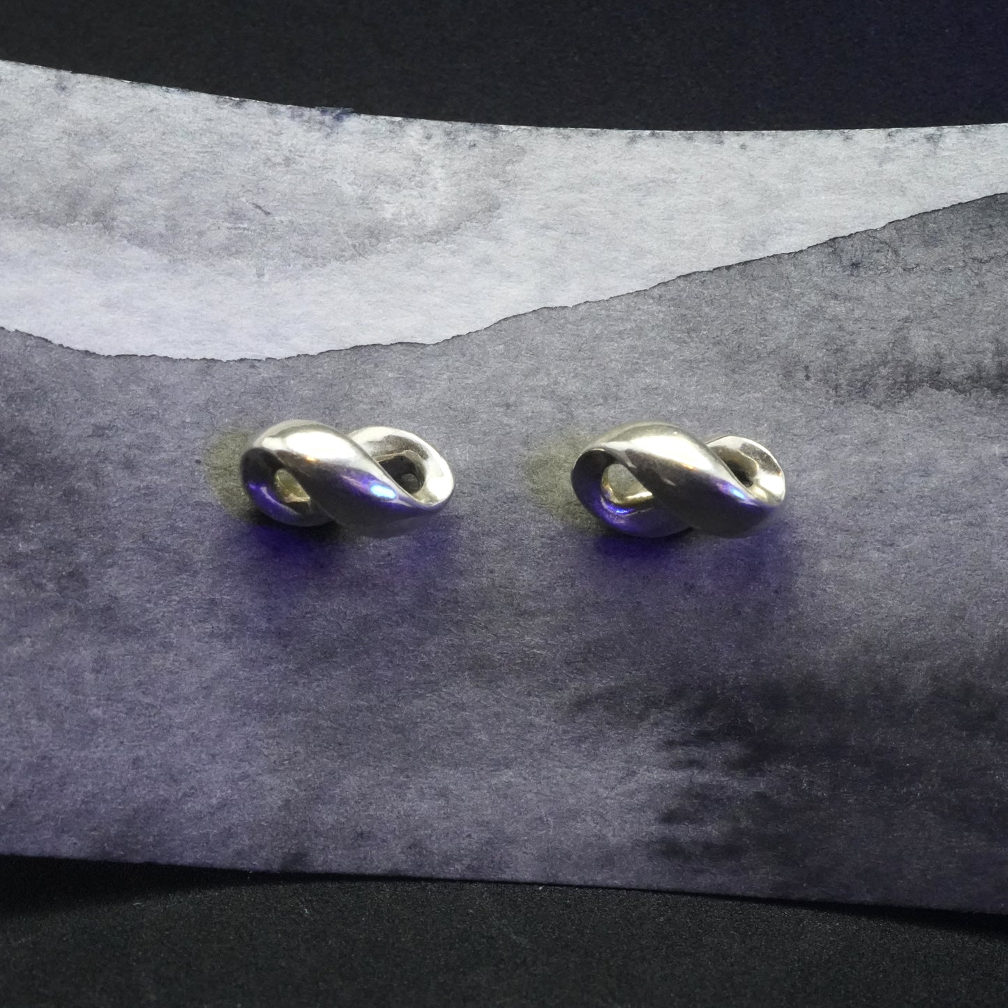 Tim & Mabel Helix Stud Earrings