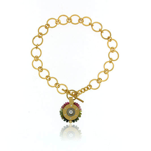 Mysterium Collection Vermeil Tourmaline Bracelet