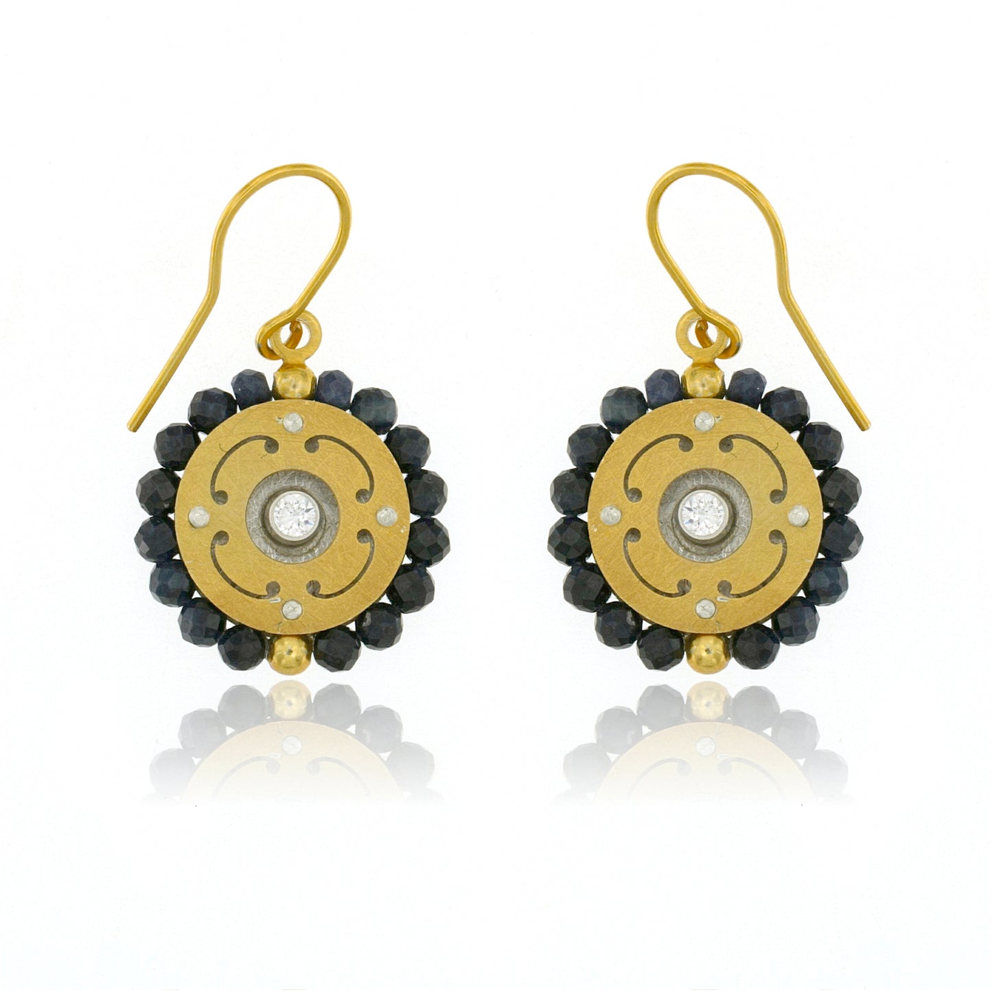 Mysterium Collection Vermeil Sapphire Earrings