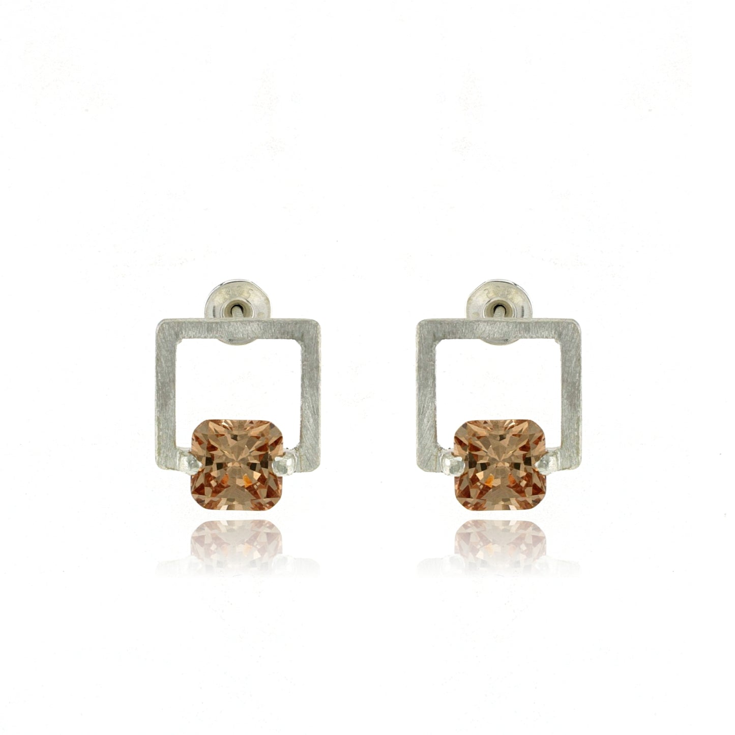 Mysterium Collection Sterling Square Earrings