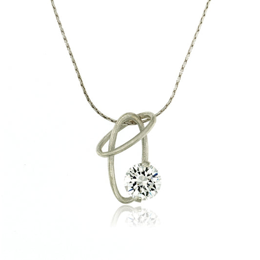 Mysterium Collection Sterling Ovals Necklace