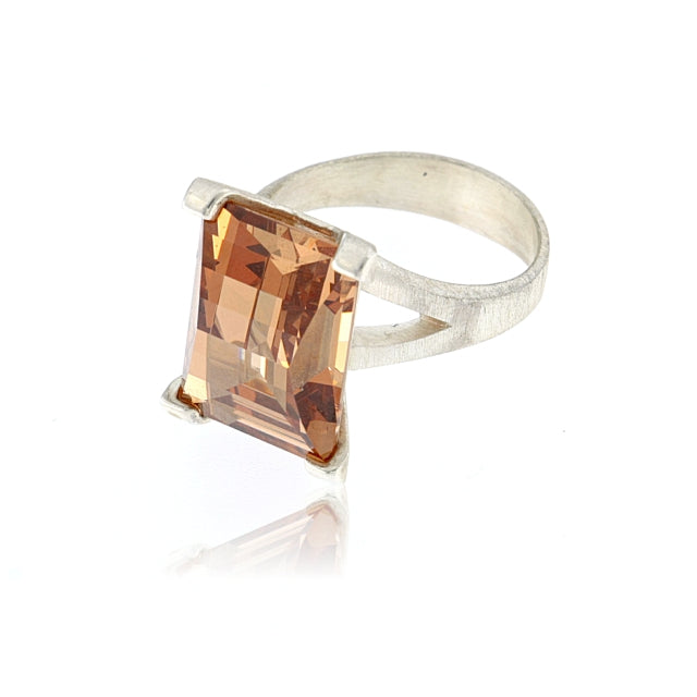 Mysterium Collection Sterling Silver Cocktail Ring