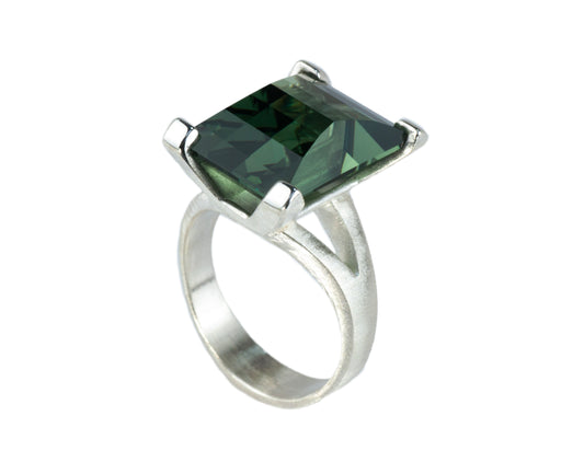 Mysterium Collection Sterling Silver Cocktail Ring