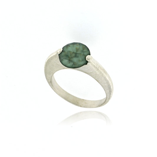 Mysterium Collection Sterling Textured Ring