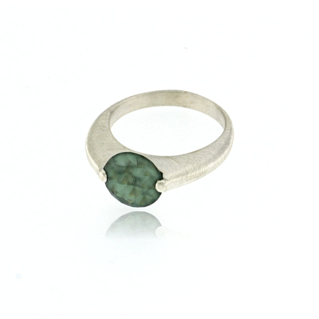 Mysterium Collection Sterling Textured Ring