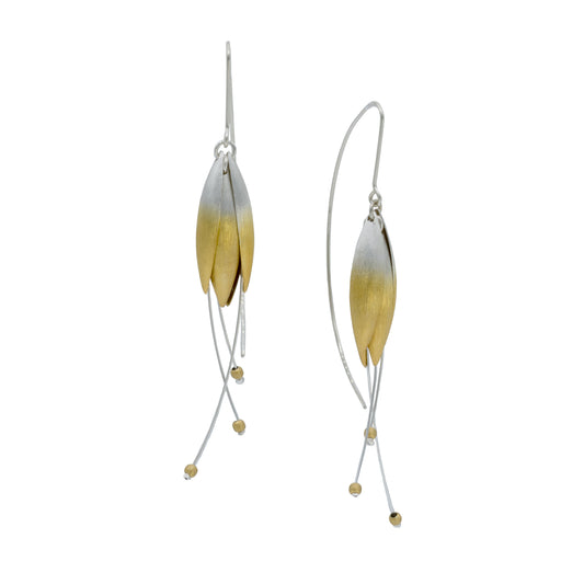 Mysterium Collection Vermeil Tulip Petal Earrings