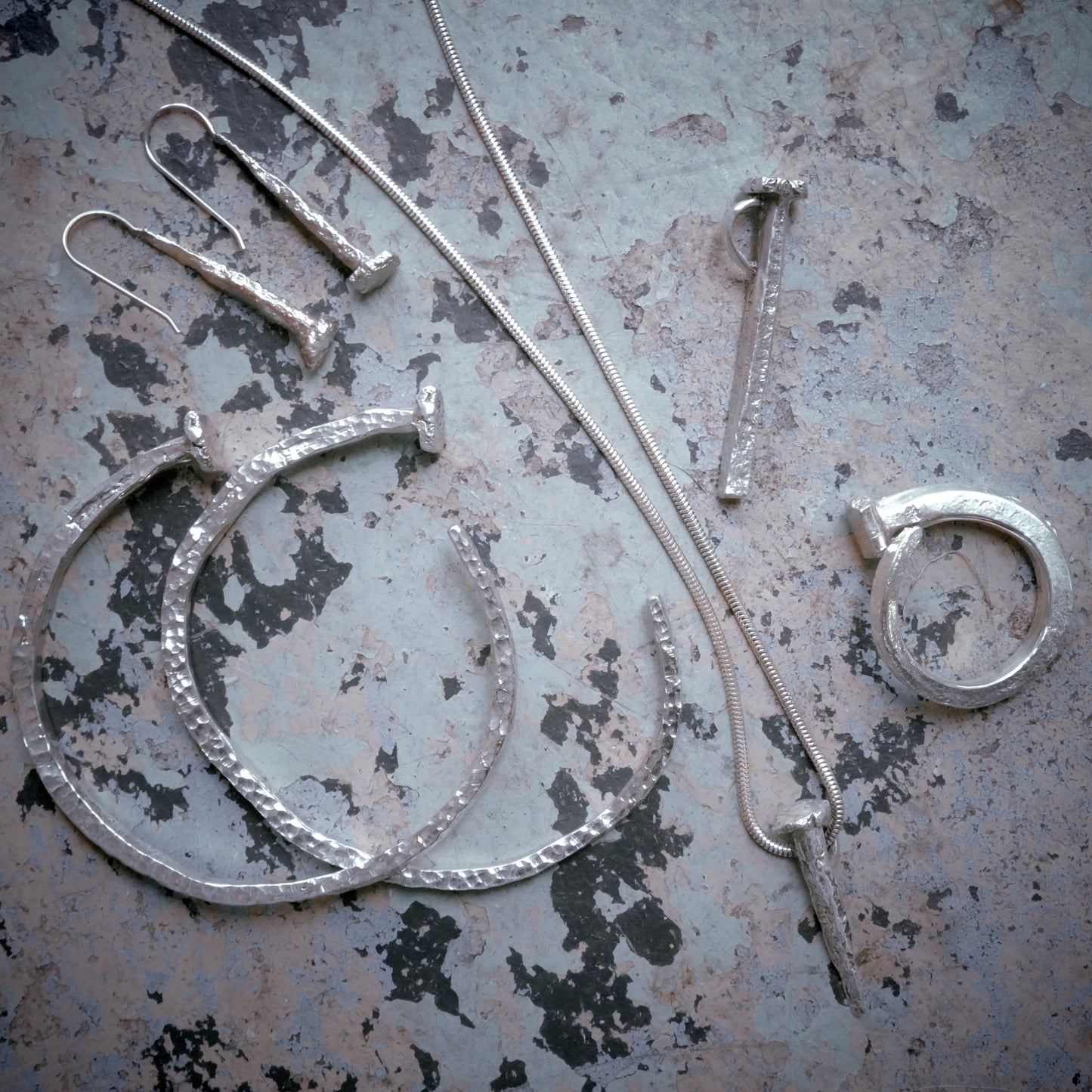 Tim & Mabel 1846 Nail Earrings