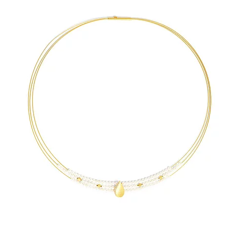 Bernd Wolf Collection "Aquina" Pearl & CZ Necklace