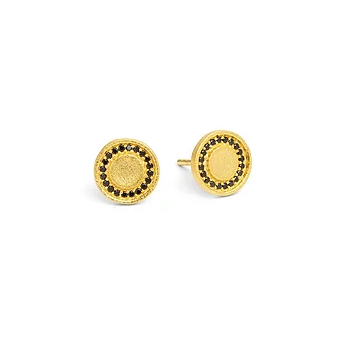 Bernd Wolf Collection "Cavi" Black Spinel Earrings