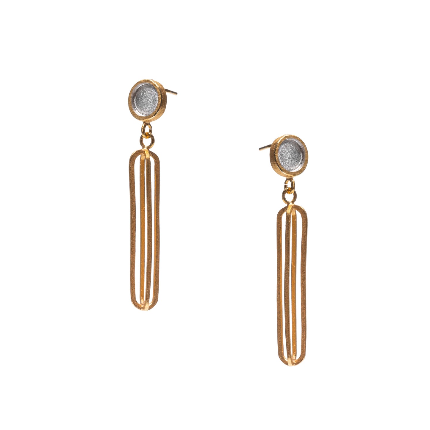 Mysterium Collection Vermeil Dot Drop Earrings