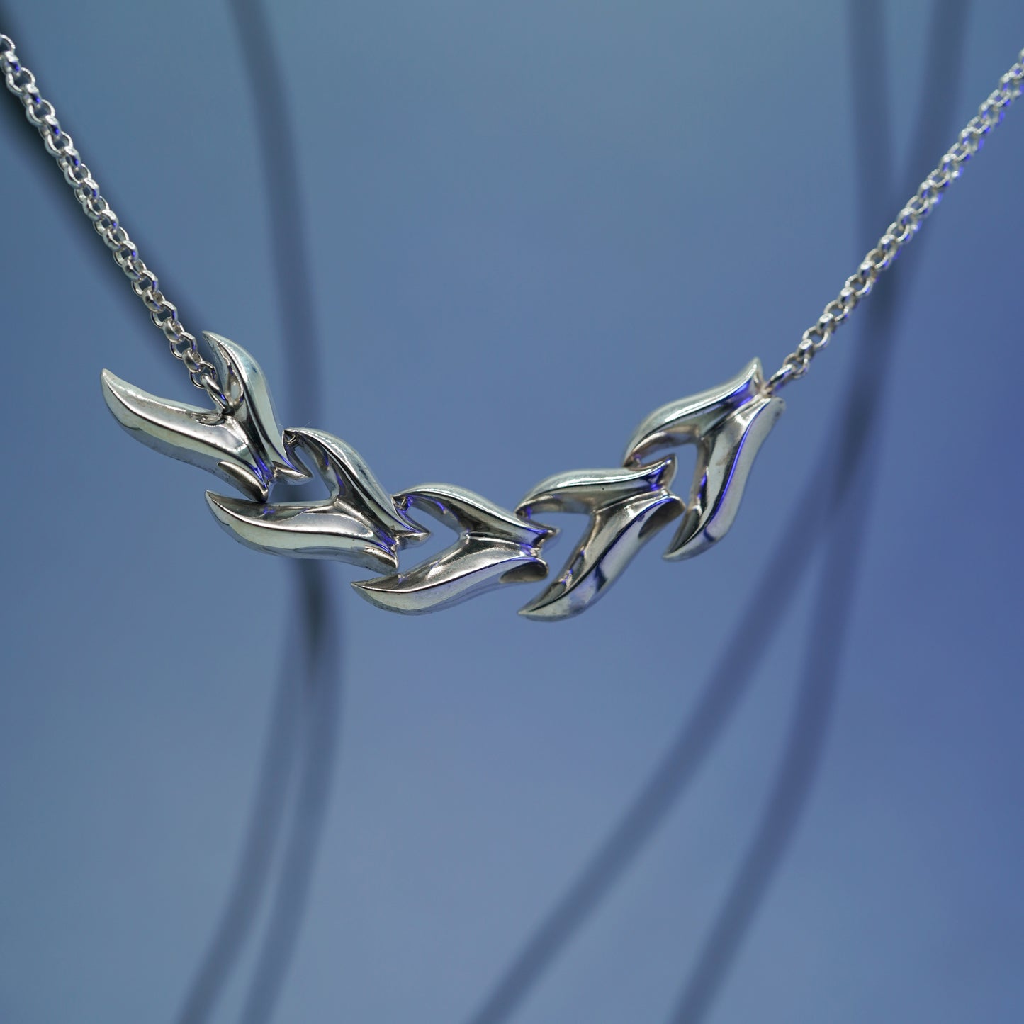 Tim & Mabel Wave Link Necklace