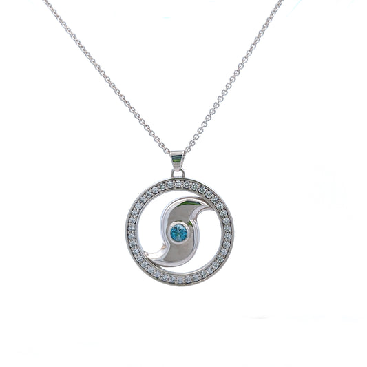 Tim Nelson Designs Sterling Hurricane Pendant