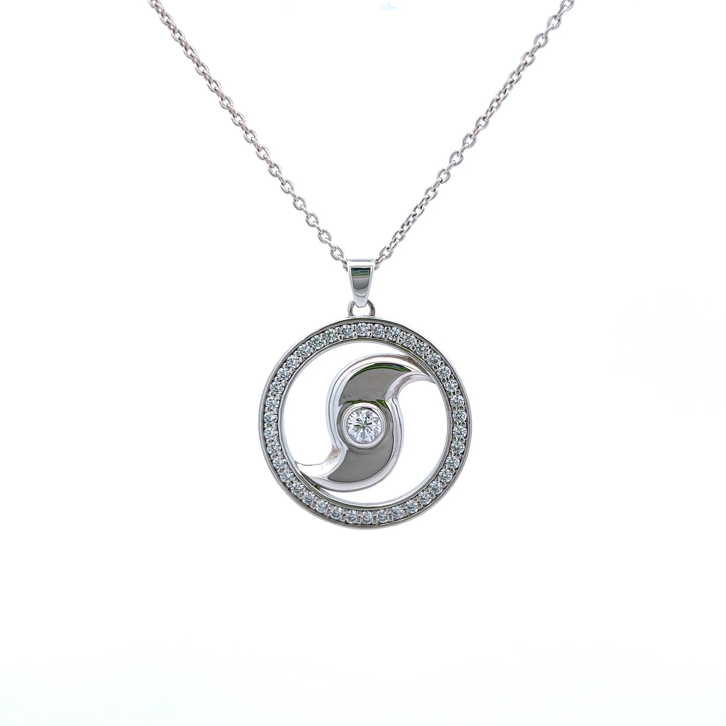 Tim Nelson Designs Sterling Hurricane Pendant