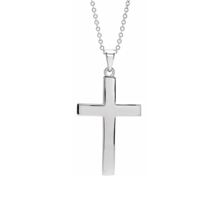 Sterling Silver Cross Necklace