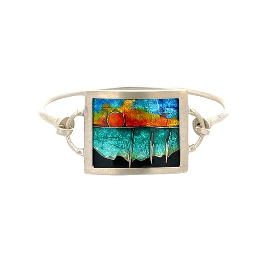 James Carter "Sunset" Cloisonne Bracelet