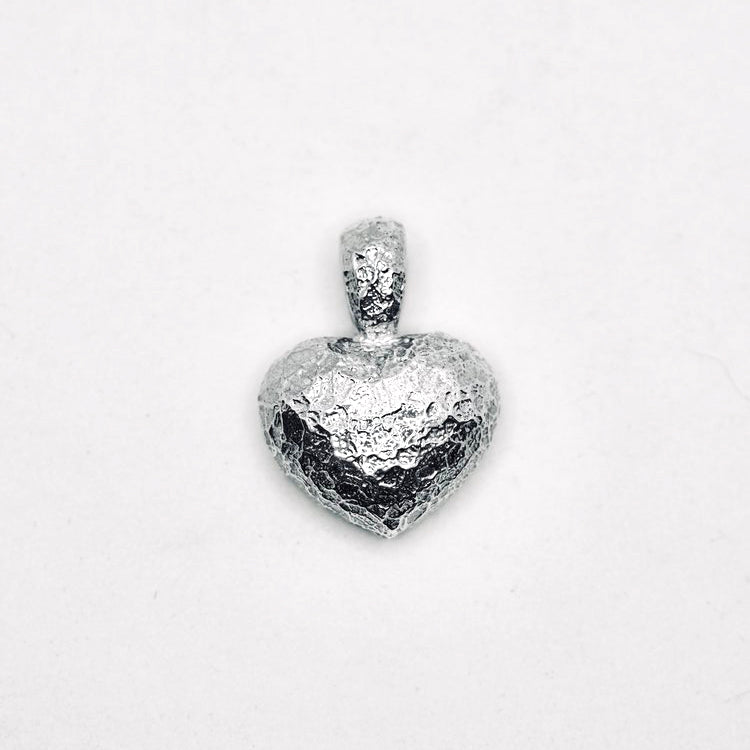 Tim & Mabel Hammered Heart Pendant