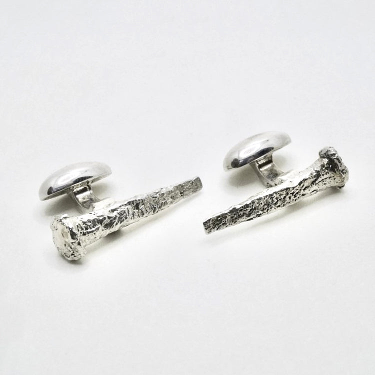 Tim & Mabel 1846 Nail Cufflinks