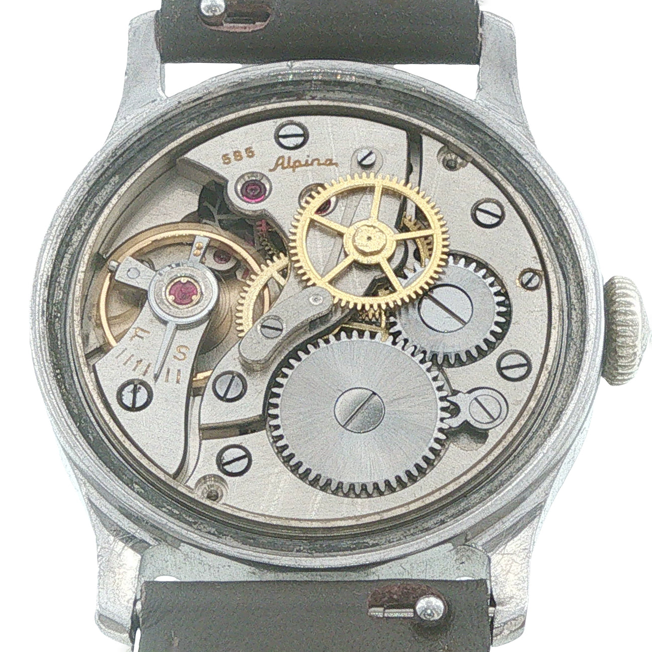 Vintage 1940'S Alpina 30mm Watch