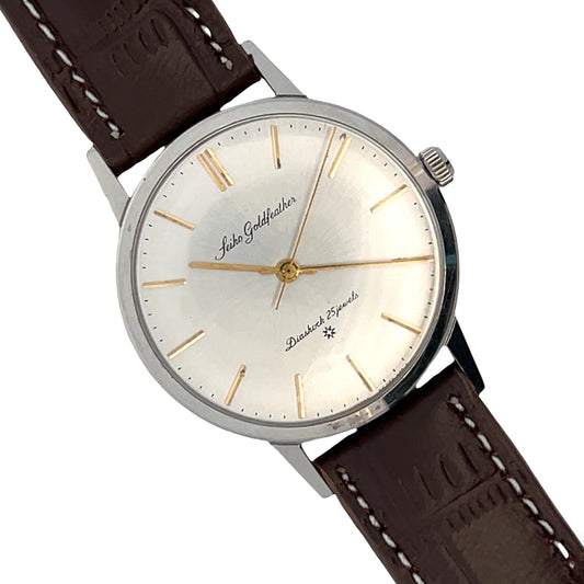 Vintage 1960 35mm Seiko Seikosha Goldfeather Watch