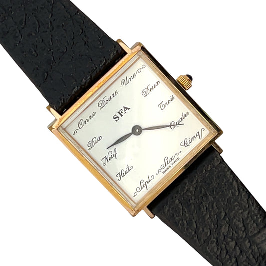 Vintage 1969 Square 28mm SFA Watch