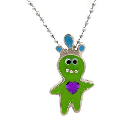 Molly McNamara Collection Green Voodoo Baby Necklace