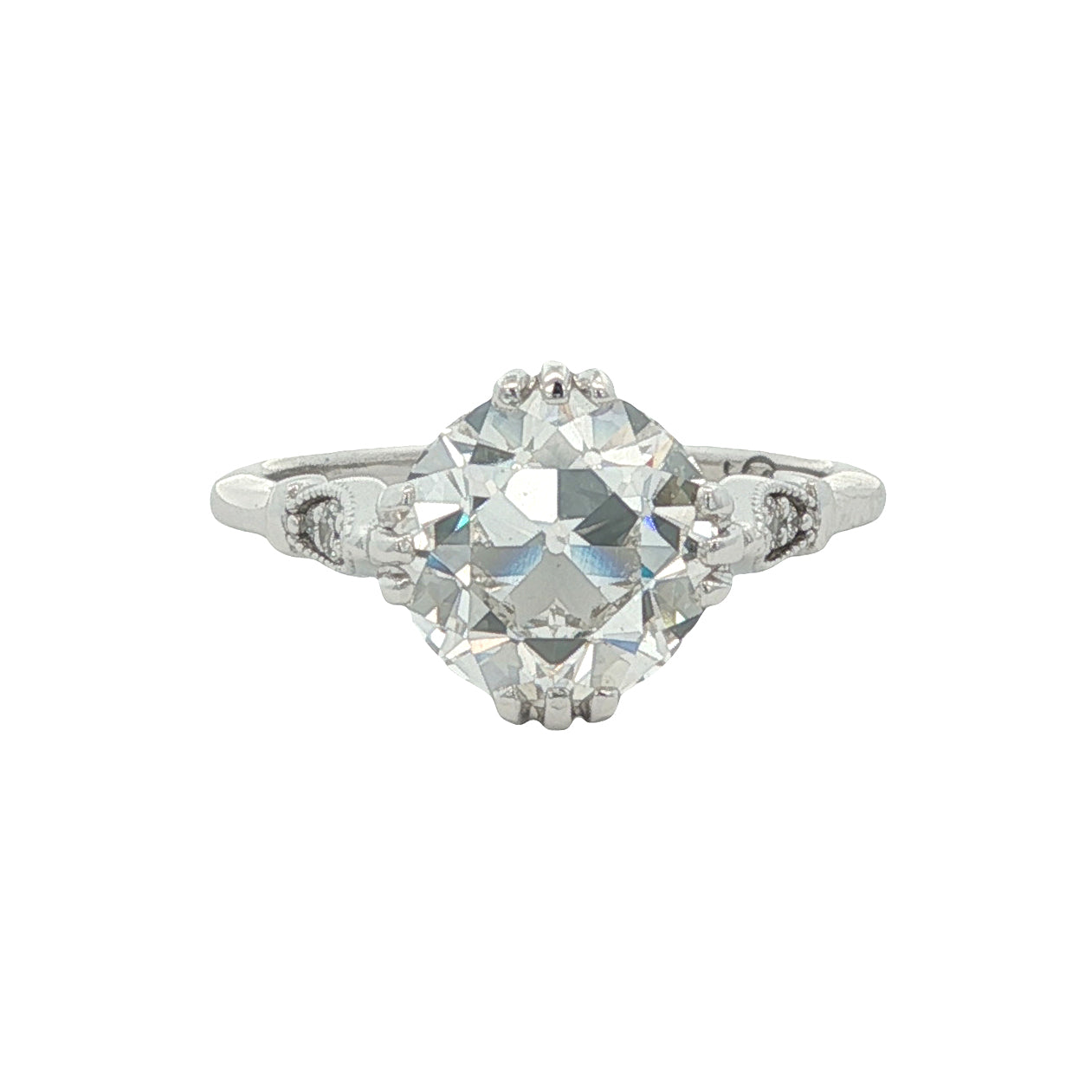 14K 2.54ct Lab-Created Diamond Engagement Ring
