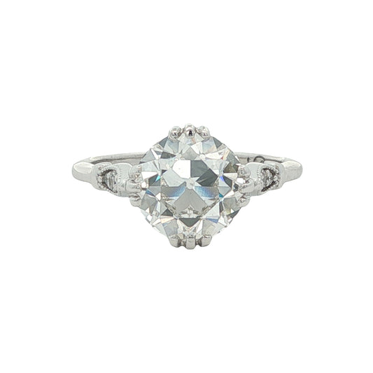 14K 2.54ct Lab-Created Diamond Engagement Ring