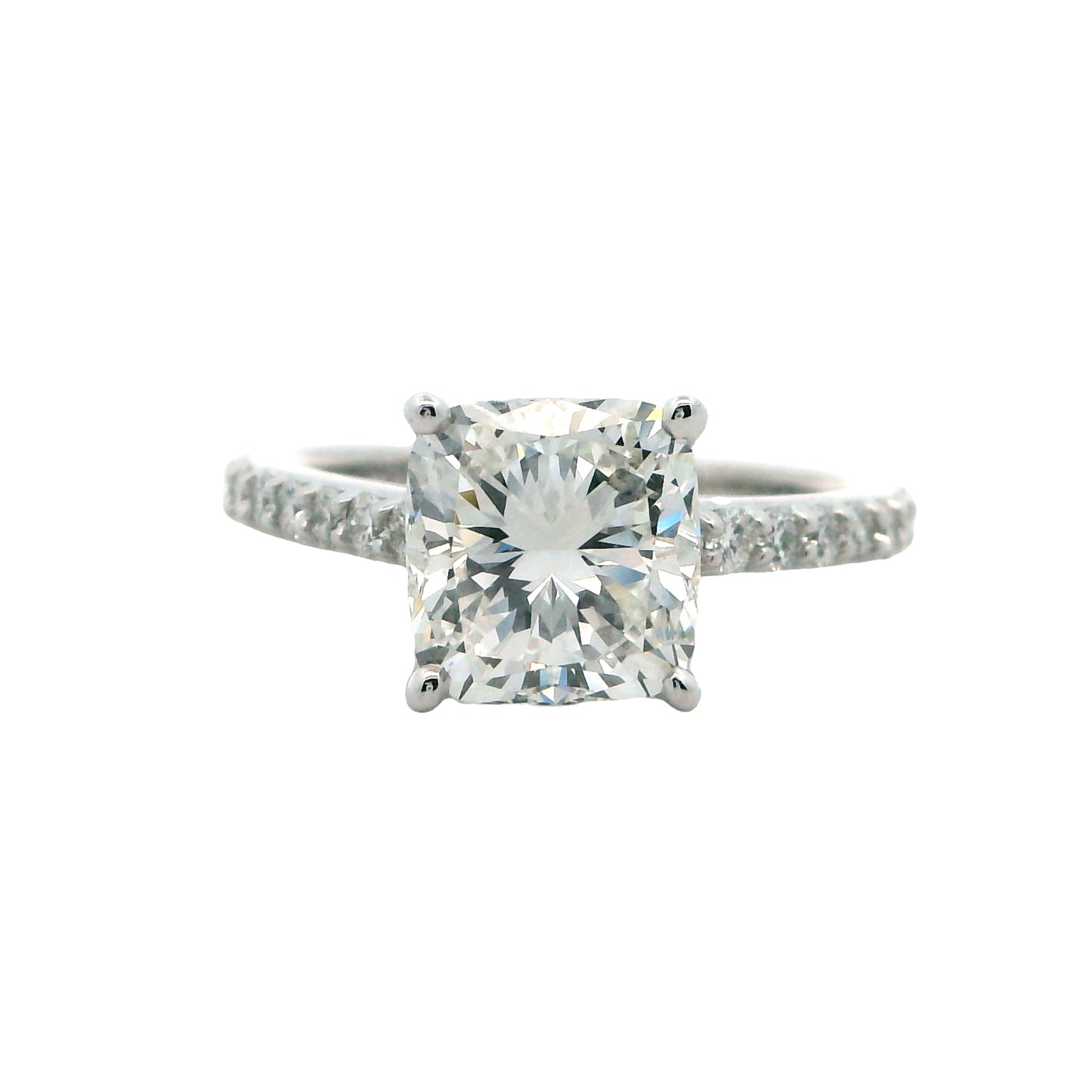 14K White Gold 2.20ct Diamond Engagement Ring