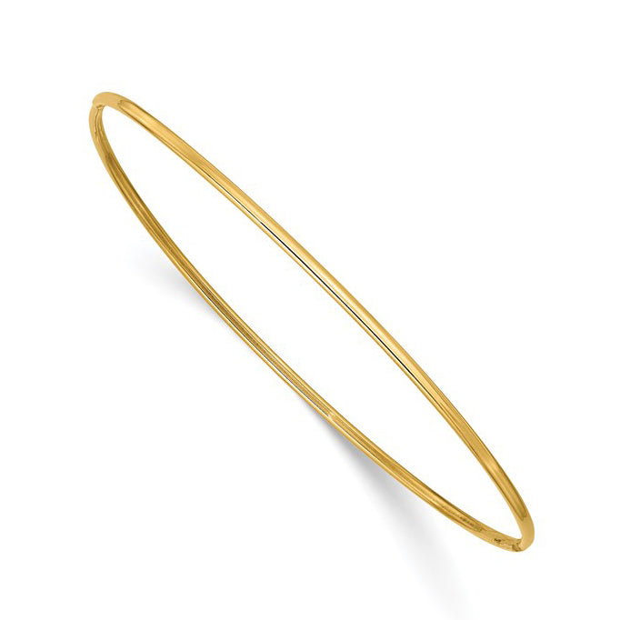 10K Yellow Gold Polished Bangle