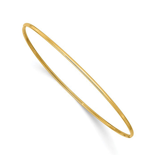 10K Yellow Gold Polished Bangle