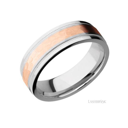 Lashbrook Designs Cobalt Chrome Wedding Band