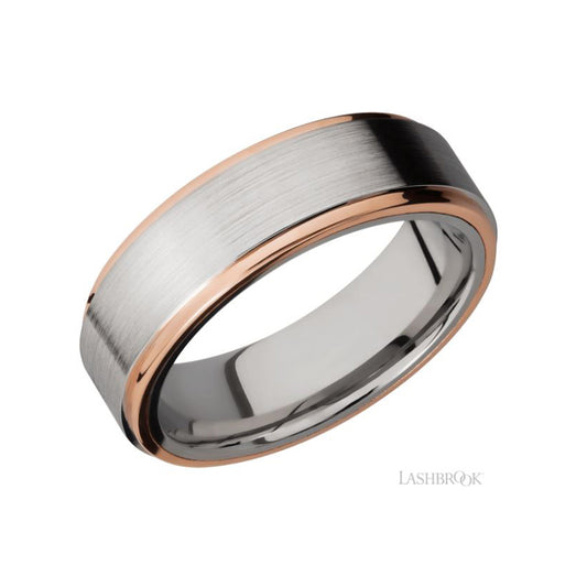 Lashbrook Designs Cobalt Chrome Wedding Band